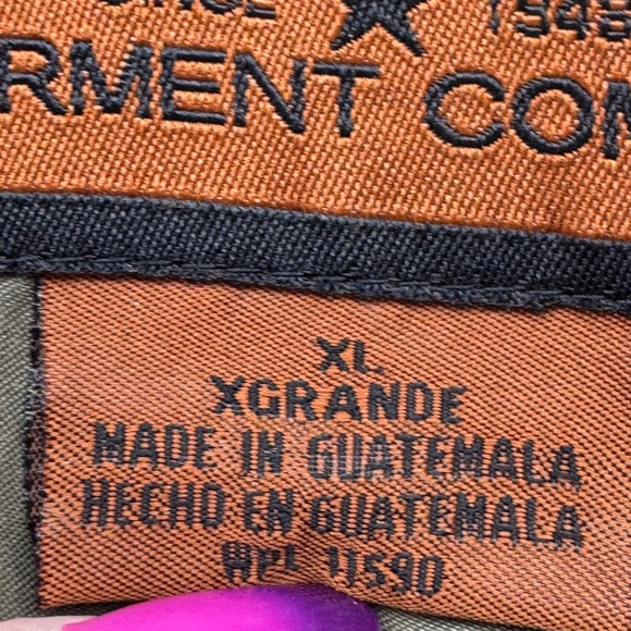 Weatherproof Garment‎ Co Men's XL Olive Green Bomber Jacket Coat Classic - Picture 4 of 11